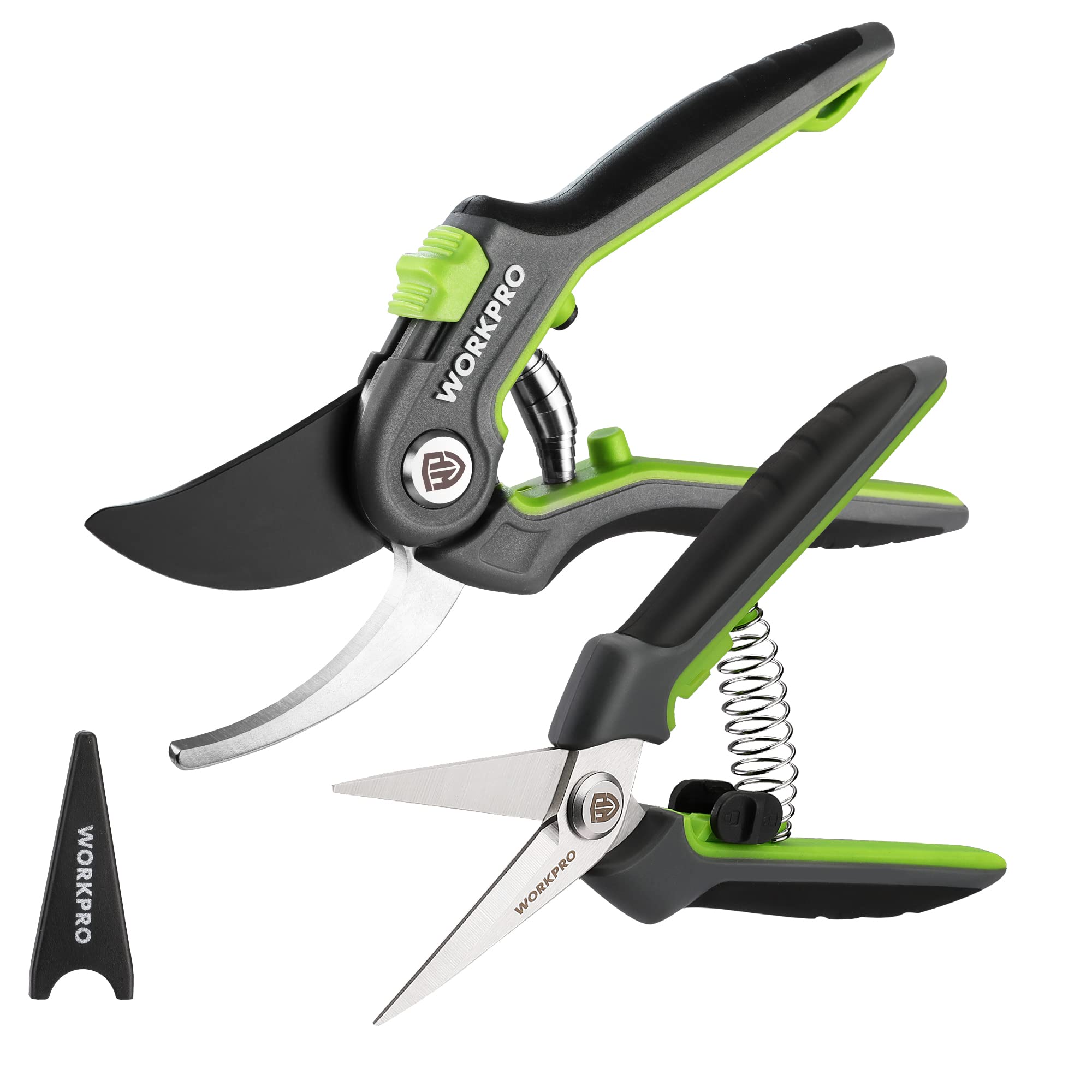 Amazon.com : WORKPRO Garden Pruning Shears 2 Pack, 8